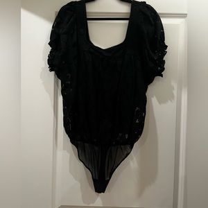Free People Lace Bodysuit
